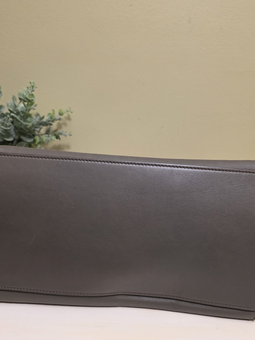 Celine | Tricolor Brown Leather And Rust Suede Medium Trapeze Bag - Picture 12 of 16